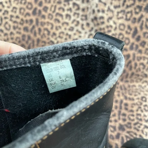 Black Leather Men’s Boots - Picture 9 of 12